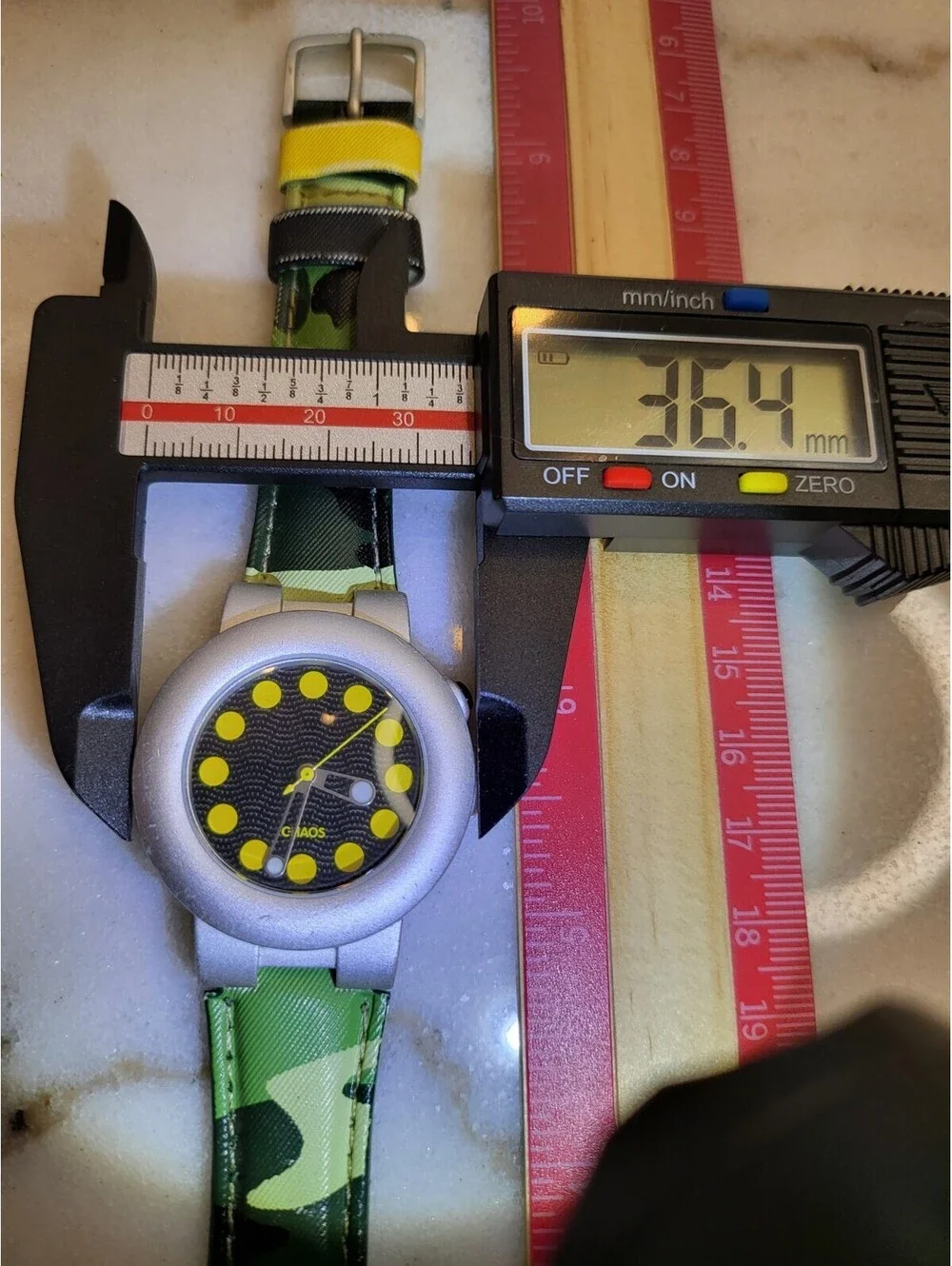 Chaos Watch Camoflauge Band Fits up to 8 
